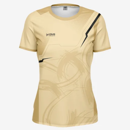 Gold Zenith Womens Football Jersey