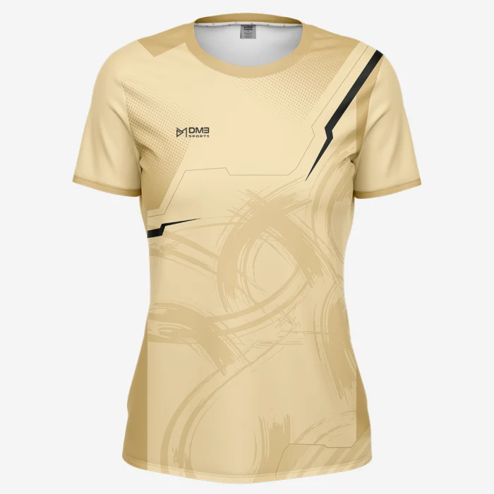 Gold Zenith Womens Football Jersey