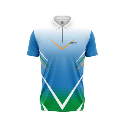 Blue Spin Mens Cricket Jersey
