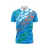 Blue Bolt Mens Cricket Jersey