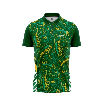 Green Zona Mens Cricket Jersey