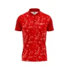 Red Flexo Mens Cricket Jersey