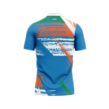 Blue Indian Mens Cricket Jersey