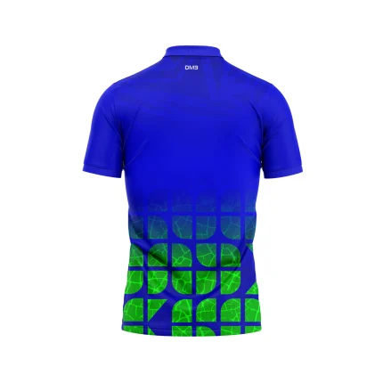 Blue Gear Cricket Sublimation Jersey