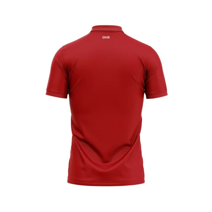 Red Kine Mens Cricket Jersey