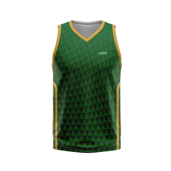 Mens Basketball Green Blaze Jersey