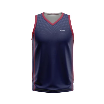 Mens Basketball Blue Axle Jersey