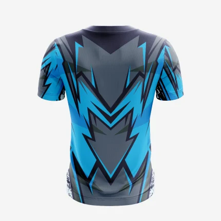 Mens Esports Blue Abstract Jersey