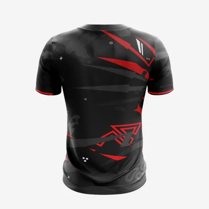 Mens Esports Black Abstract Jersey