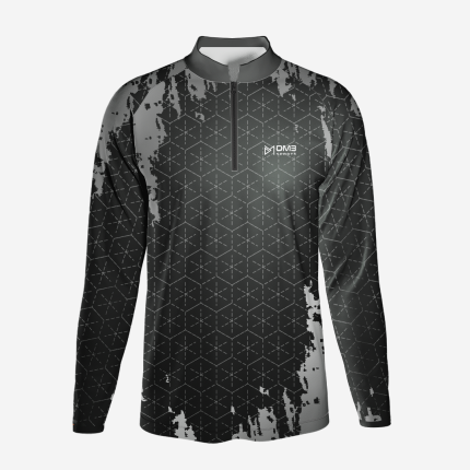 Mens Biker Black Star Jersey