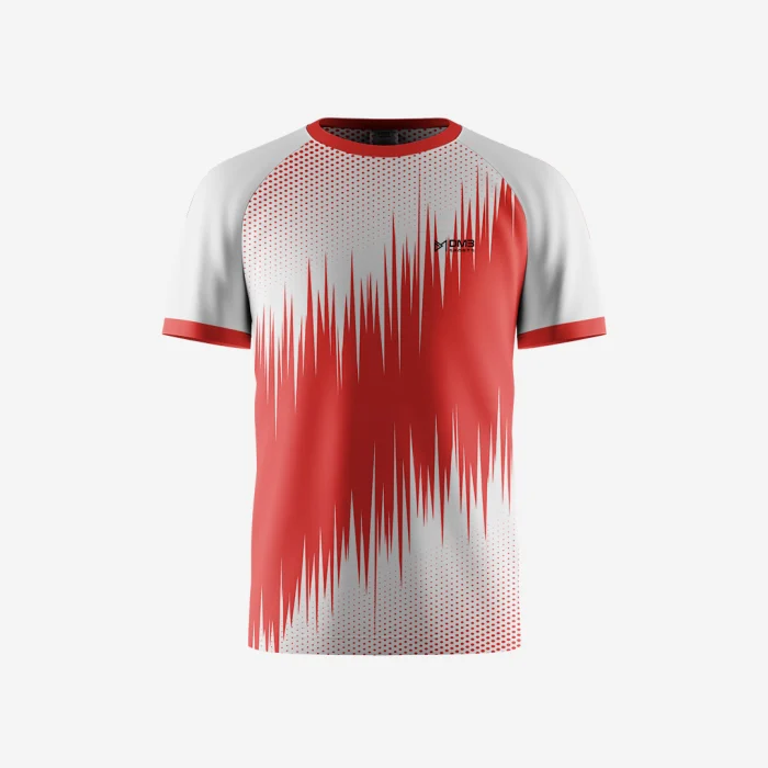 Red Street Mens Tennis Jersey