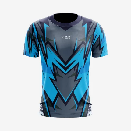 Mens Esports Blue Abstract Jersey