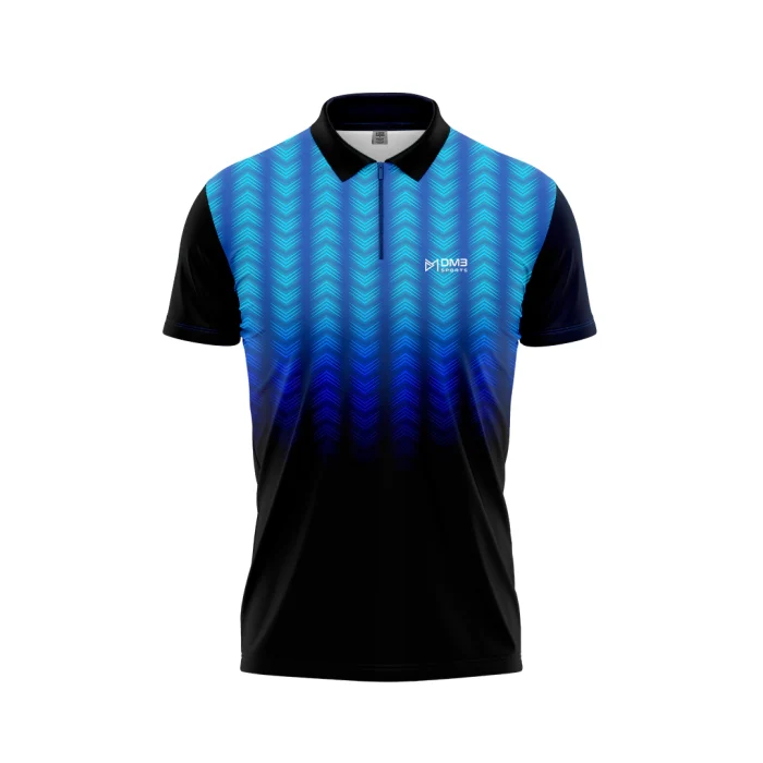 Mens Cricket Blue Arrow Jersey