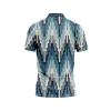 Mens Cricket Cream Spreading Print Jersey