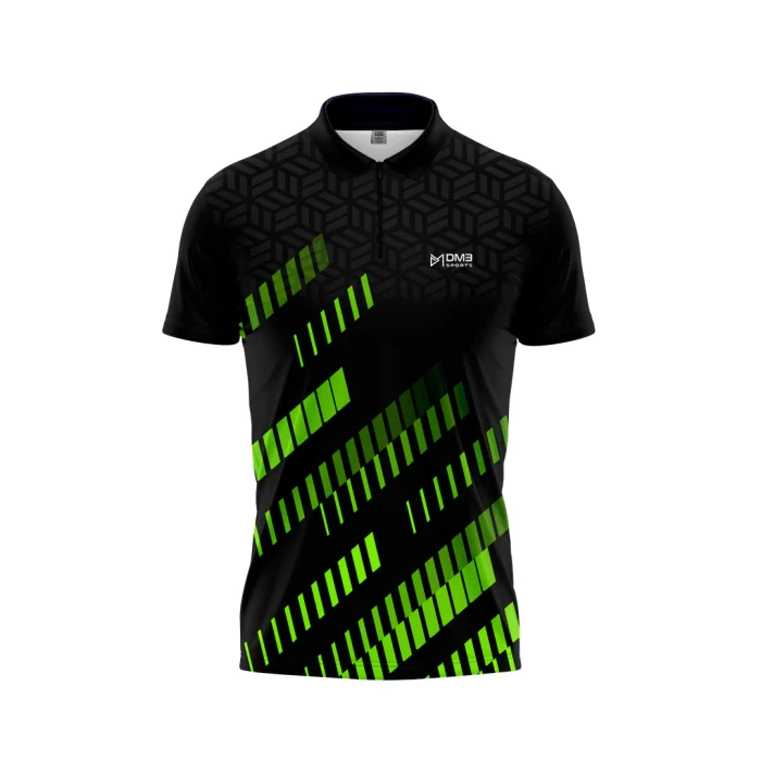 Mens Cricket Green Line Jersey