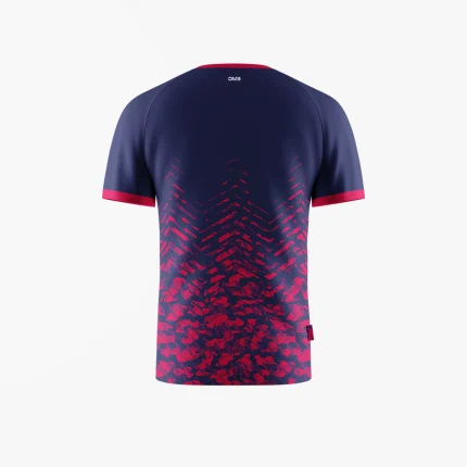 Mens Tennis Red Wave Jersey