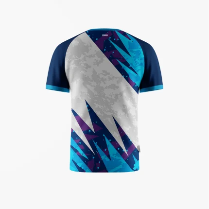 Blue Zoom Mens Tennis Jersey