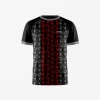 Black Jump Mens Tennis Jersey