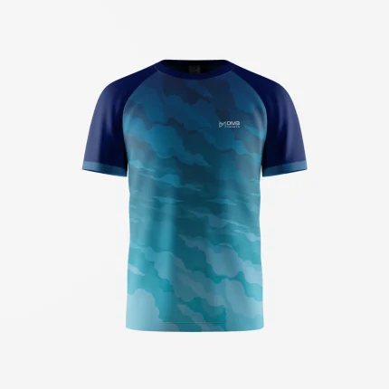 Mens Tennis Blue Cloud Jersey