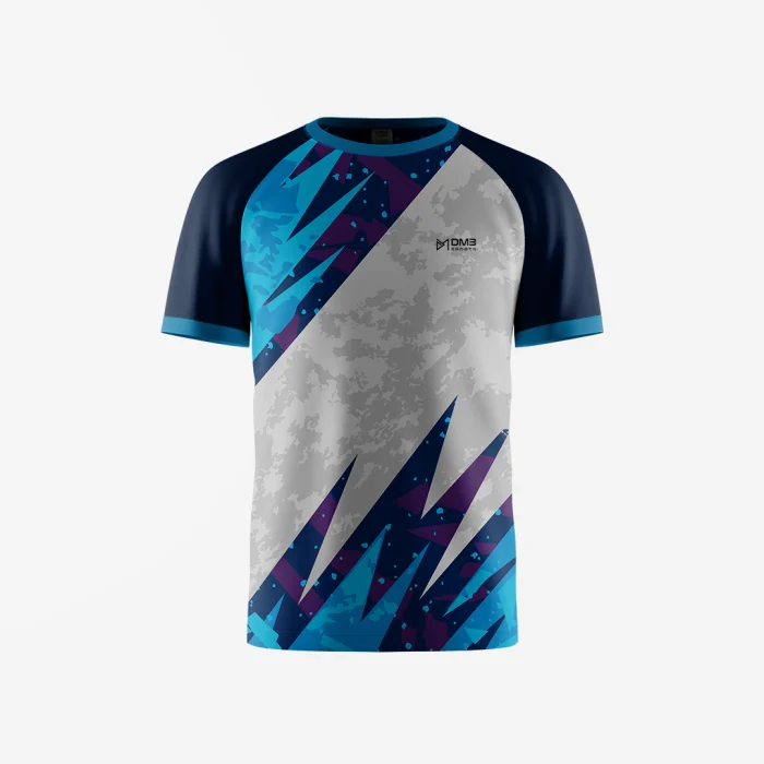 Blue Zoom Mens Tennis Jersey