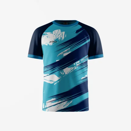 Blue Lunaq Mens Tennis Jersey