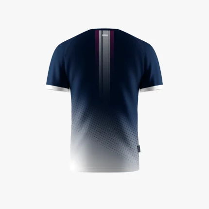 Navy Blue Ether Men Tennis Tshirt