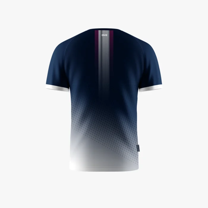 Navy Blue Ether Men Tennis Tshirt