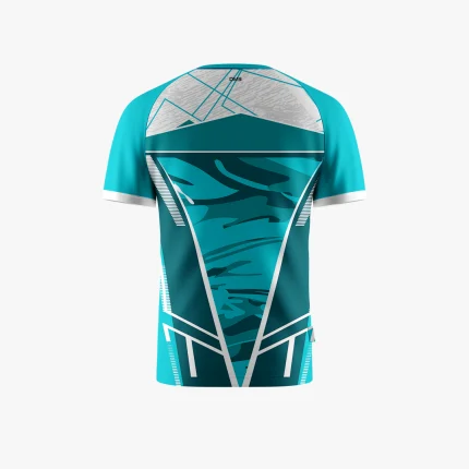 Blue Zen Threads Mens Tennis Jersey