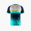 Blue Ven Threads Mens Tennis Jersey