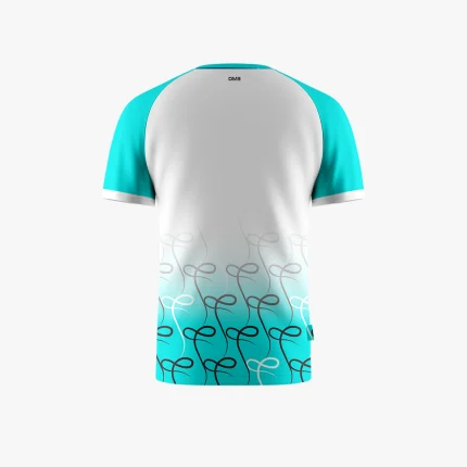 Blue Trend Tees Mens Tennis Jersey