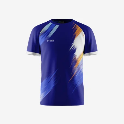 Blue Aura Men Tennis Tshirt