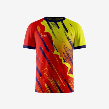 Yellow Tidal Men Tennis Tshirt