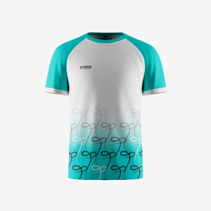 Blue Trend Tees Mens Tennis Jersey