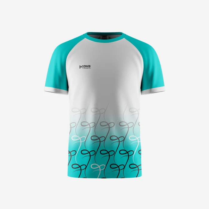 Blue Trend Tees Mens Tennis Jersey