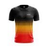 Black Shatter Mens Badminton Jersey