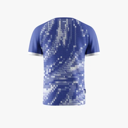 Blue Tropic Men Tennis Tshirt