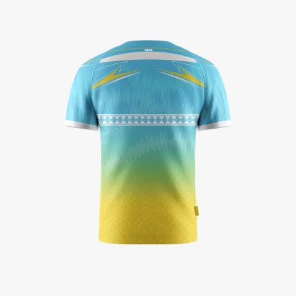 Sky Blue Thrive Men Tennis Tshirt