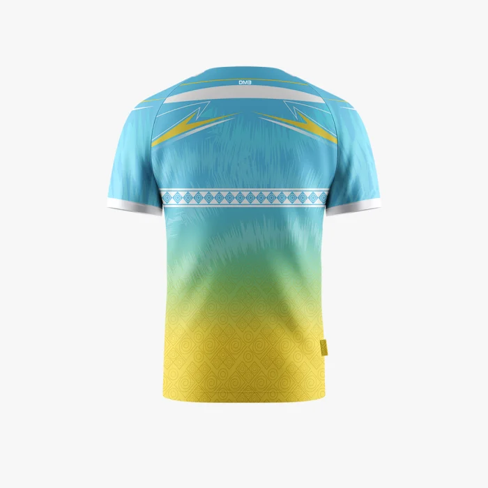 Sky Blue Thrive Men Tennis Tshirt