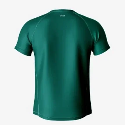 Green RunX Woven Men Running Jersey