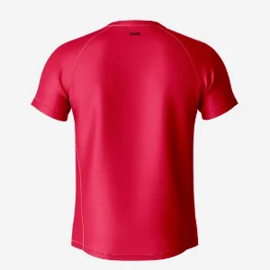 Red RunX Chic Men Running Jersey