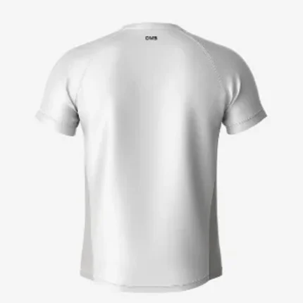 White RunX Essence Men Running Jersey