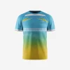 Sky Blue Thrive Men Tennis Tshirt