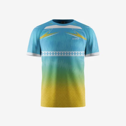 Sky Blue Thrive Men Tennis Tshirt