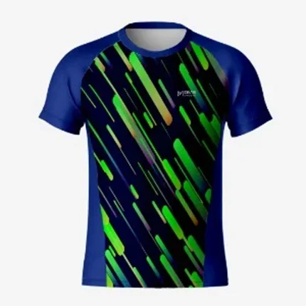 Blue RunX Urban Men Running Jersey