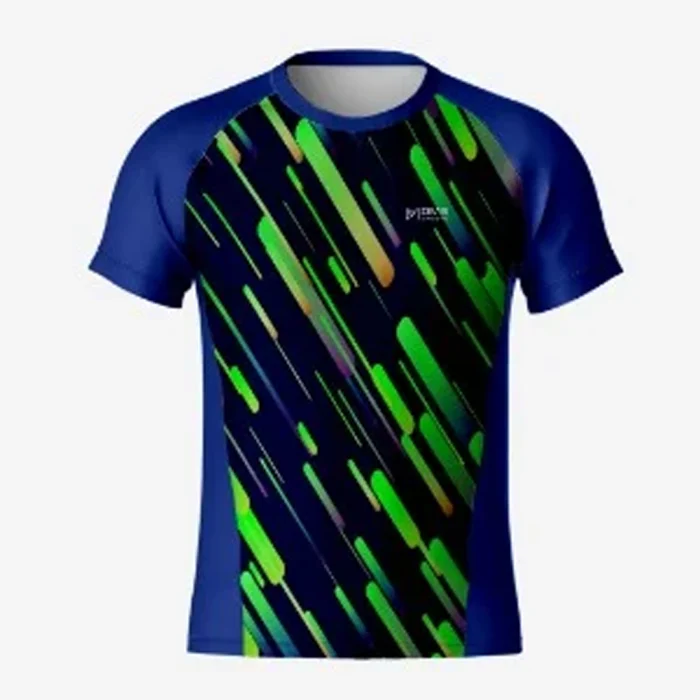 Blue RunX Urban Men Running Jersey