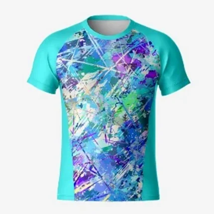 Sky Blue RunX Posh Men Running Jersey