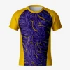 Yellow RunX Eclectic Men Running Jersey