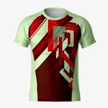 Tea Green RunX Lux Men Running Jersey