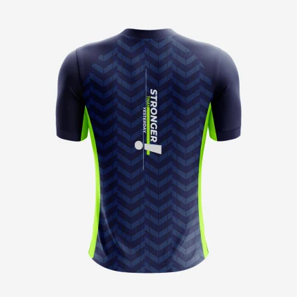 Navy Blue Velvet Men Gym Wear