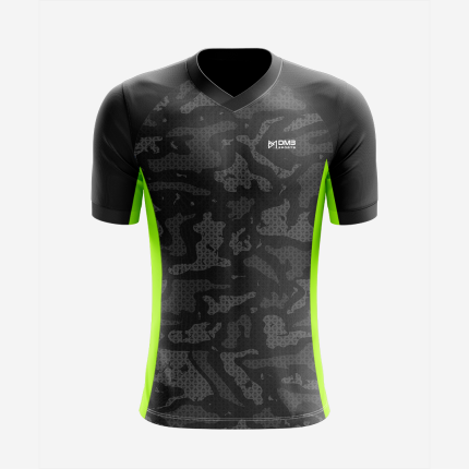 Black Trance Men Gym Wear